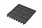 WPC zámková dlaždica doska (tmavo šedá) 23 x 300 x 300 mm