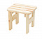 Masívna drevená záhradná stolička z borovice drevo 22 mm