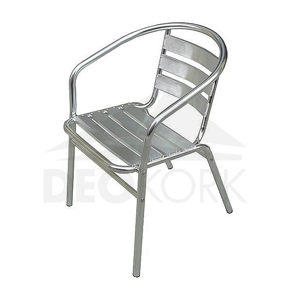 Záhradná hliníková stolička MC 011