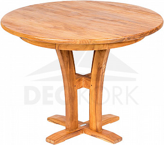 Záhradný teakový stôl DANTE ⌀ 100 cm