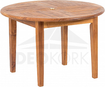 Záhradný teakový stôl DANTE ⌀ 120 cm