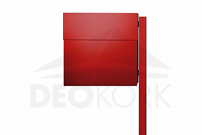 Schránka na listy RADIUS DESIGN (LETTERMANN 4 STANDING red 565R) červená