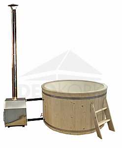 Drevená kaďa s vložkou Hot tub (900L)